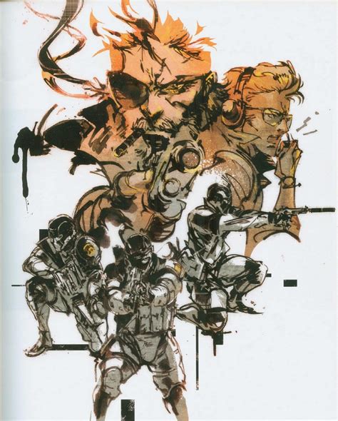 metal gear solid 1 different box art|yoji shinkawa website.